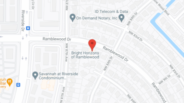 Bright Horizons of Ramblewood in google map