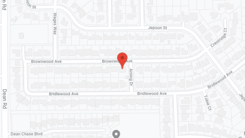 Map of the neighborhood around Smallville