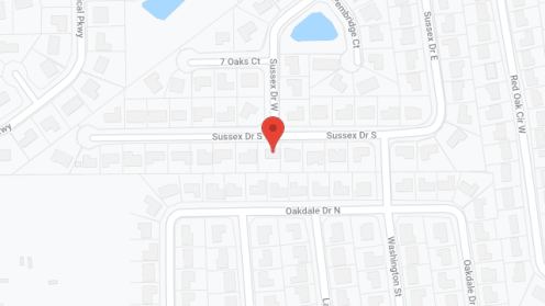 Map of the neighborhood around Jabot's Assisted Living, Inc