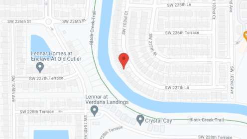 Map of the neighborhood around Riverside Senior Care Inc