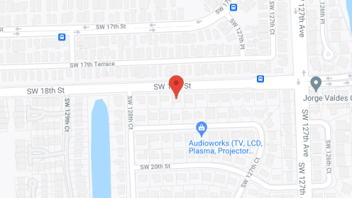 Map of the neighborhood around Aldara Home