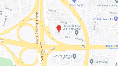 Map of the neighborhood around Pleasant Living Facility