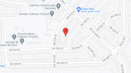 Map of the neighborhood around Perez, Yosvany