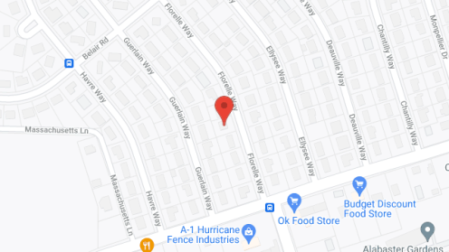 Map of the neighborhood around Rudd, Debra