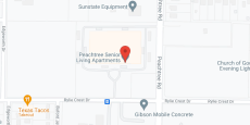Peachtree Senior Living Apartments in google map