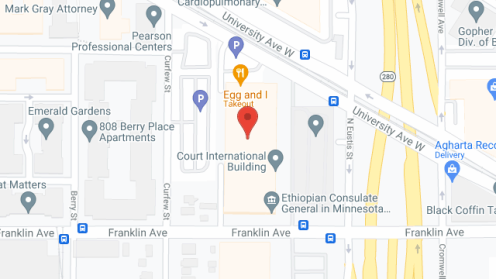 Map of the neighborhood around Accessible Space, Inc.