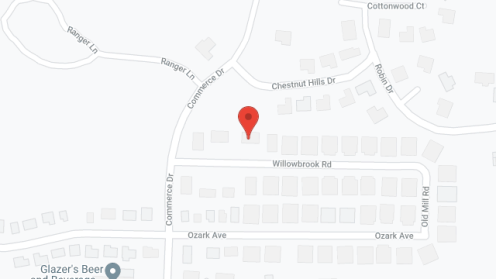 Map of the neighborhood around Willowbrook Senior Complex, Inc