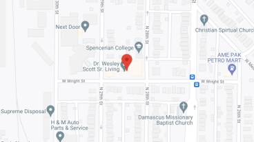 Dr. Wesley Scott Senior Living in google map