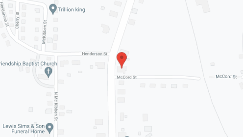 Map of the neighborhood around Covington Care Home