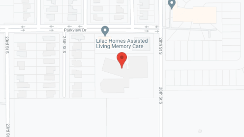 Map of the neighborhood around The Estates Moorhead