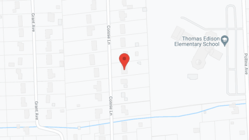 Map of the neighborhood around Becky's AFC