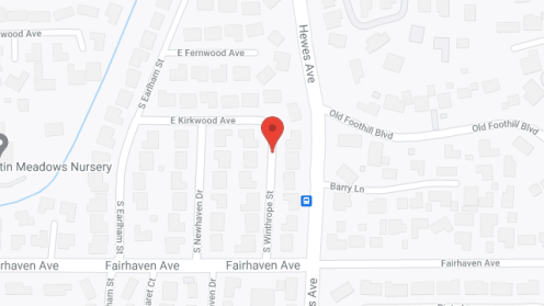 Map of the neighborhood around Genesis Guest Home