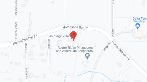 Map of the neighborhood around Gold Age Villa