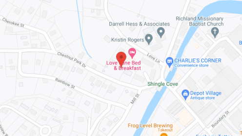 Map of the neighborhood around Chestnut Park Retirement Center