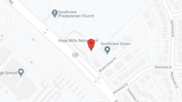 Hope Mills Retirement Center in google map