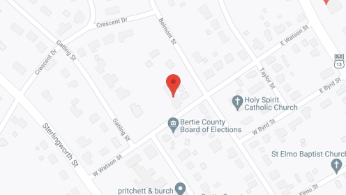 Map of the neighborhood around Southern Touch Assisted Living