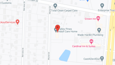 Valley Pines Adult Care in google map