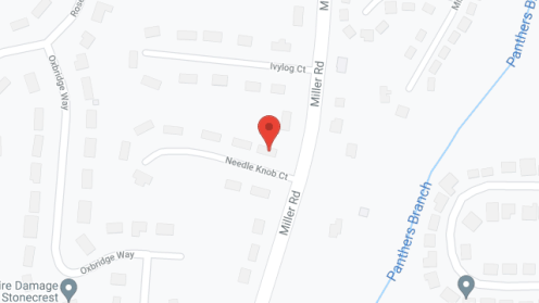 Map of the neighborhood around Peaceful Living PCH