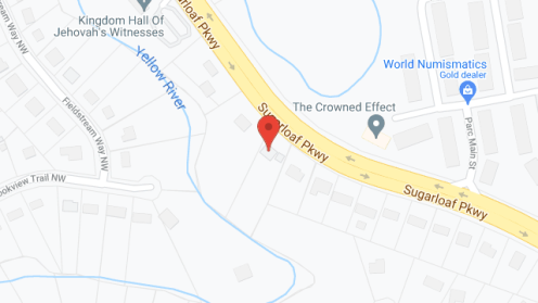 Map of the neighborhood around Faith PCH