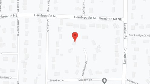 Map of the neighborhood around Gold Team Care