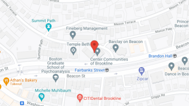 Center Communities of Brookline in google map