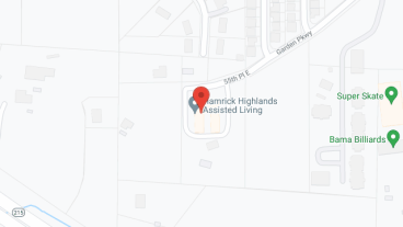 Hamrick Highlands Assisted Living in google map
