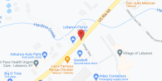 The Village of Lebanon Assisted Living in google map