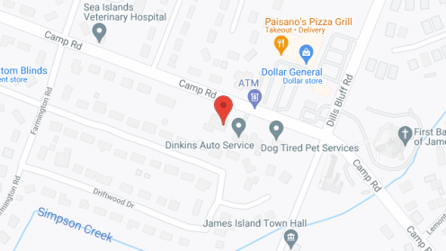 Map of the neighborhood around Camp Community Residence
