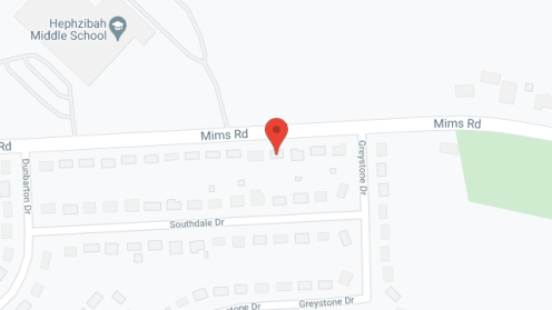 Map of the neighborhood around Brooks Home Care