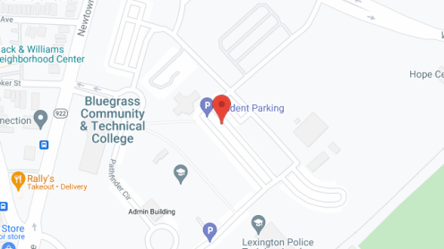 Map of the neighborhood around Bluegrass Personal Care Home