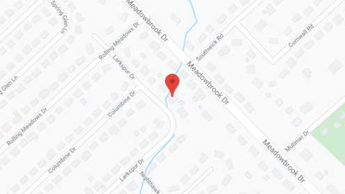 Map of the neighborhood around John's Helping Hands
