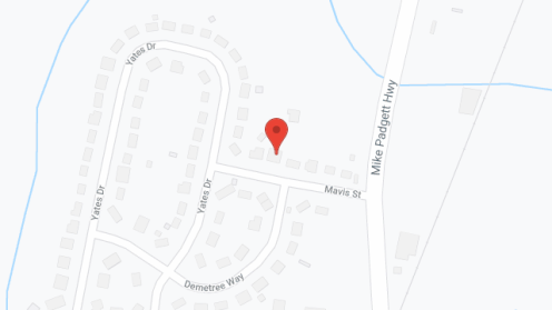 Map of the neighborhood around Jane Smith's Personal Care Home