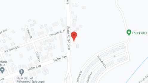 Map of the neighborhood around Serenity Manor
