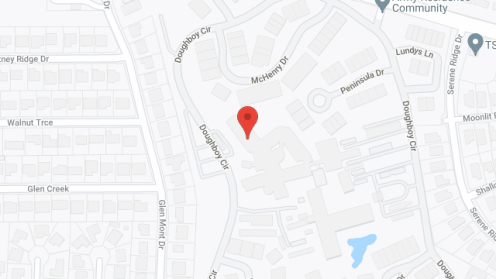 Map of the neighborhood around The Army Residence Community Health Care Center