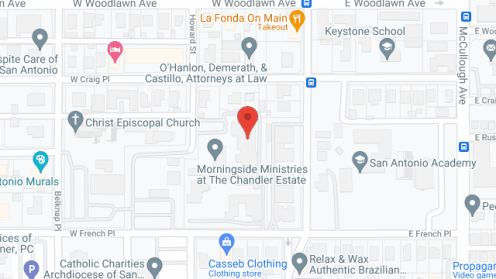 Map of the neighborhood around Chandler Assisted Living