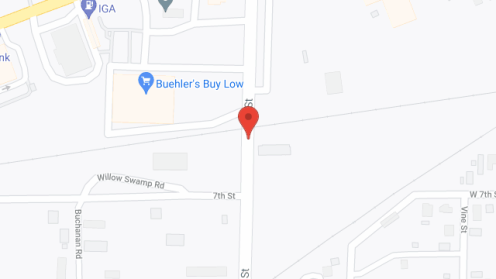Map of the neighborhood around Oakview Villa