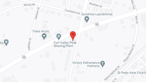 Map of the neighborhood around Amanda Place AL