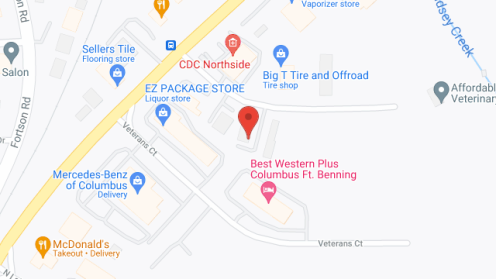 Map of the neighborhood around The Orchid Personal Care Home