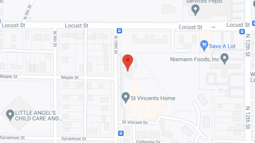 Map of the neighborhood around Casita Catherine AL