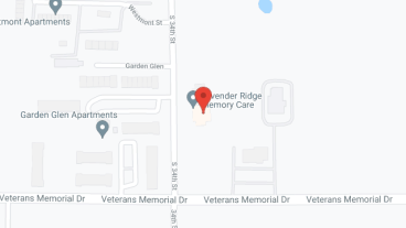 Lavender Ridge in google map