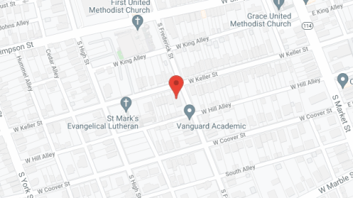 Map of the neighborhood around Keller House Senior Living