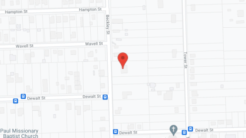 Map of the neighborhood around Monarch Living