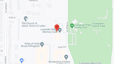 Lavender Ridge of Effingham in google map