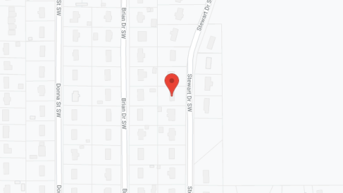 Map of the neighborhood around Peace House