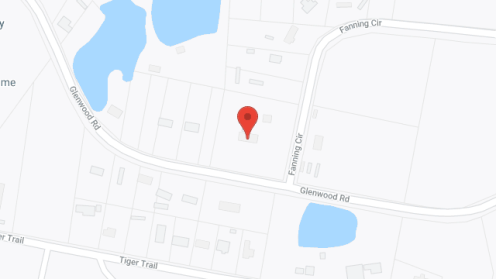 Map of the neighborhood around Rainbow Home
