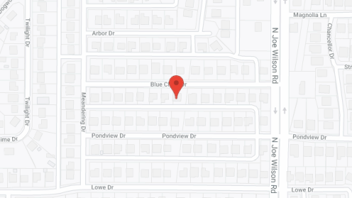 Map of the neighborhood around Angels of Hands Assisted Living