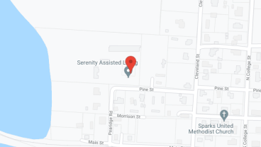 Serenity Assisted Living in google map