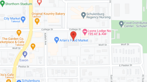 Map of the neighborhood around College Place Inc.