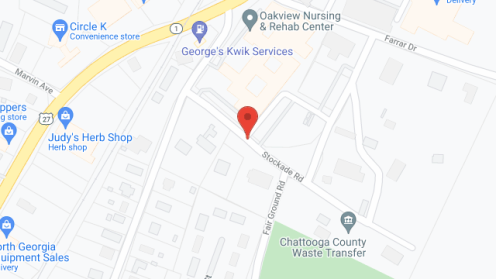 Map of the neighborhood around The Suites at Oak View