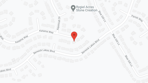 Map of the neighborhood around COVENANT CARE KATAMA